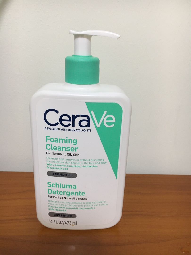 Cerave Facial Wash 473ml, Beauty & Personal Care, Face, Face Care on