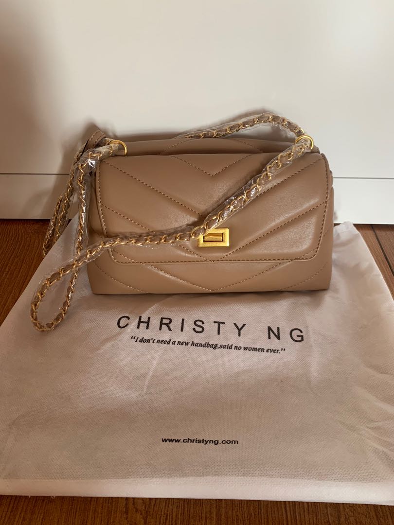 PRELOVED) Felix V2 Quilted Handbag Christy Ng, Women's Fashion