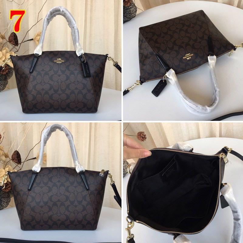Coach Kelsey Satchel Bag in Signature Canvas F28989