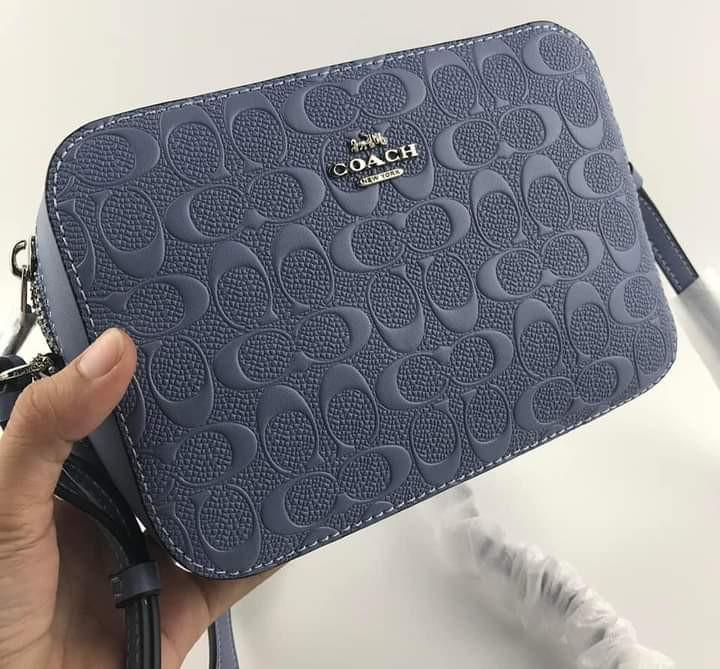 Coach Mini Rowan Crossbody Blue, Women's Fashion, Bags & Wallets,  Cross-body Bags on Carousell