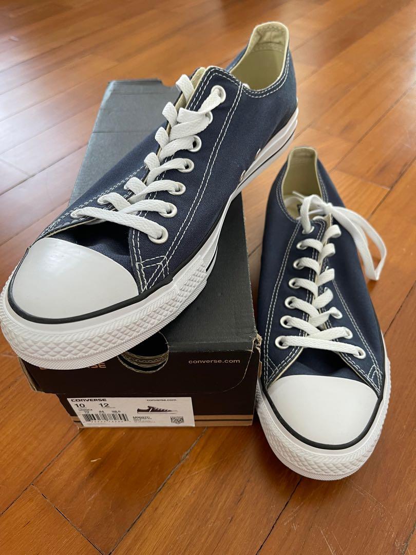Converse All Star Ox Navy Men s Fashion Footwear Sneakers on