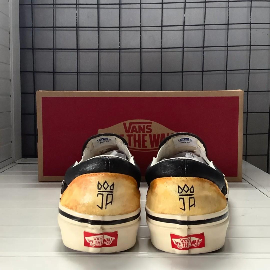 Custom bleached vans hotsell