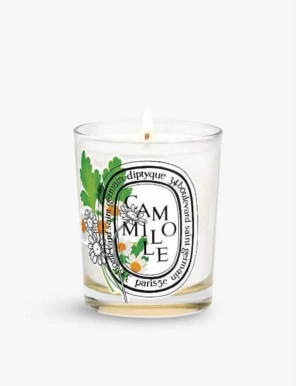 DIPTYQUE Roses / Chamomile / Litchi Limited Edition Scented Candle 190g