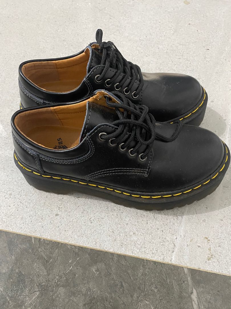 low rise doc martens platform
