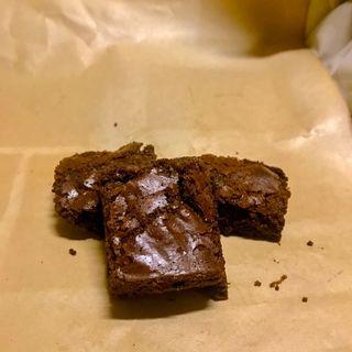 double chocolate fudgy brownies