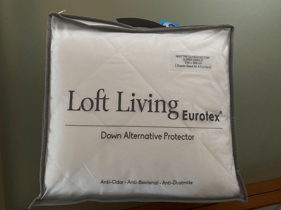 Eurotex Super Single Mattress Protector, Furniture & Home Living