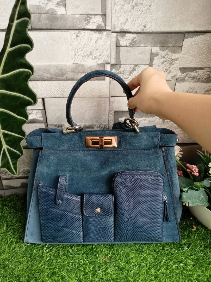 Fendi peekaboo 2025 suede
