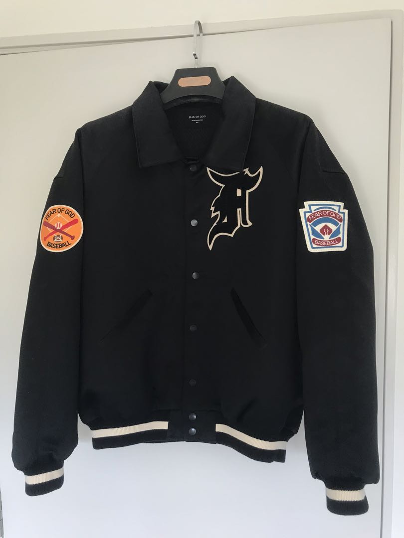 Fog outlet varsity jacket