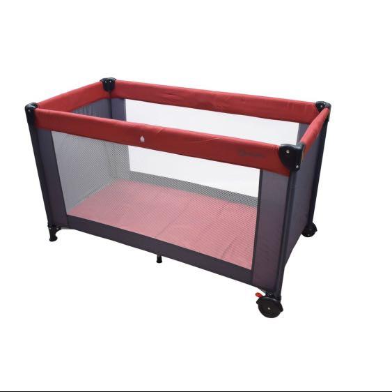 Foldable crib red Babies Kids Baby Nursery Kids Furniture