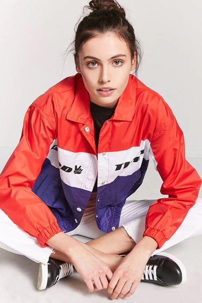 Forever 21 good times windbreaker Women s Fashion Coats Jackets and Outerwear on Carousell