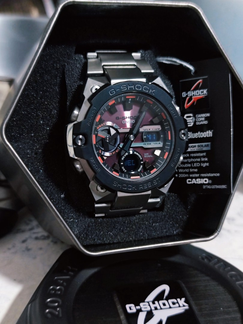 G shock hotsell racing steel