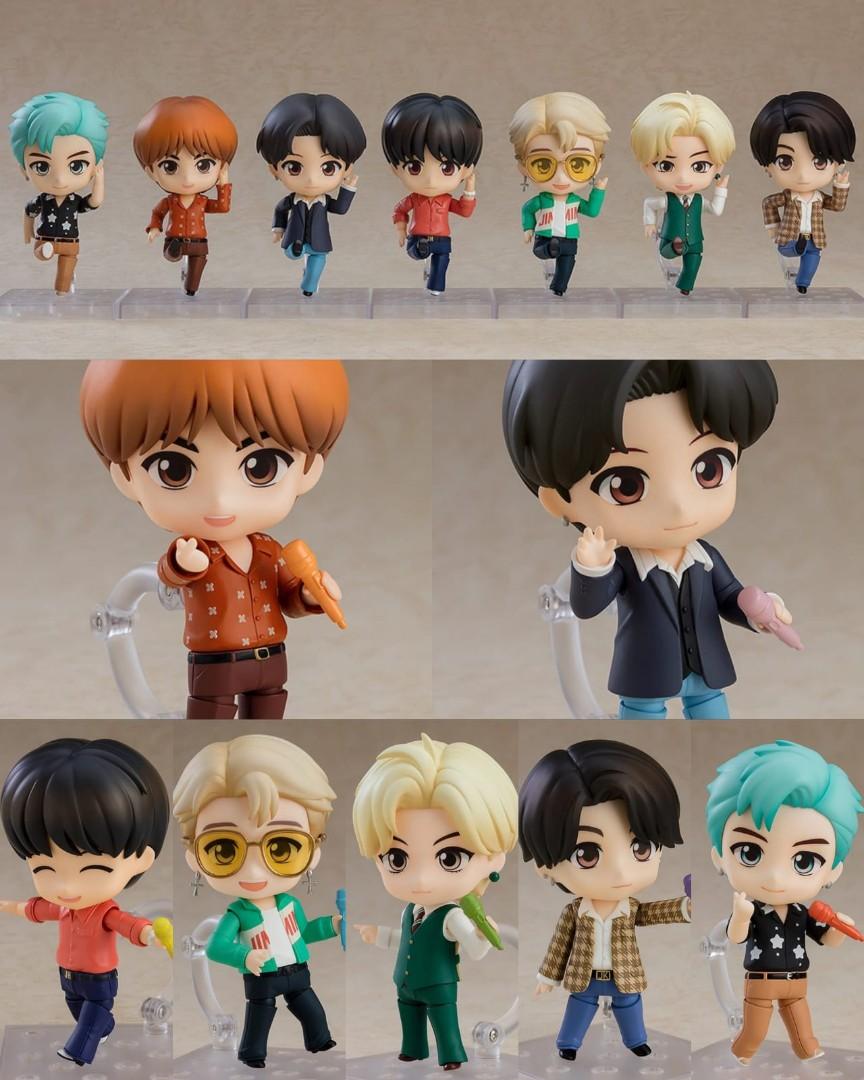 Good Smile Company TinyTan BTS Nendoroid RM Jin Suga J-Hope Jimin V Jung  Kook Figure [Pre Order], Hobbies & Toys, Toys & Games on Carousell