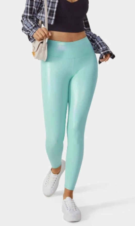 Halara sequined leggings size M, Women's Fashion, Activewear on Carousell