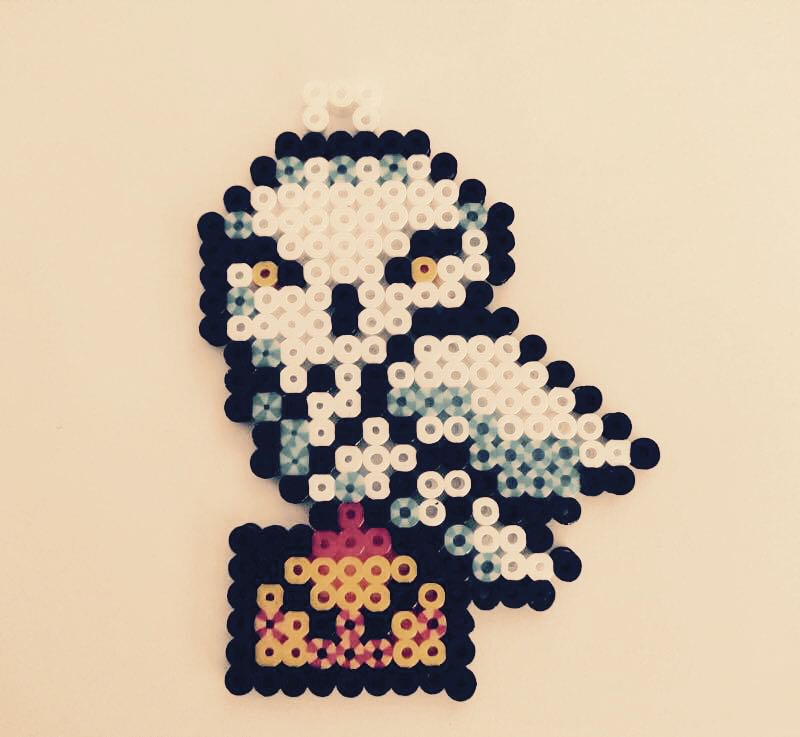 Hedwig Perler beads Harry Potter, Hobbies & Toys, Stationery & Craft