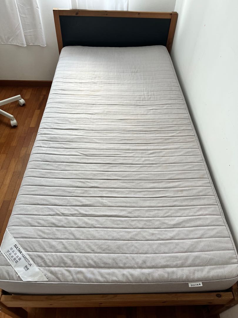 IKEA Sultan LADE Single Bedframe Mattress