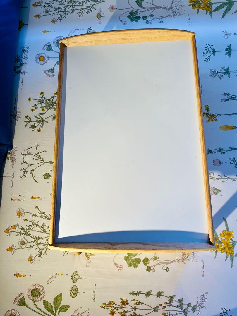 Ikea Wooden Folding Table (bed tray), Furniture & Home Living