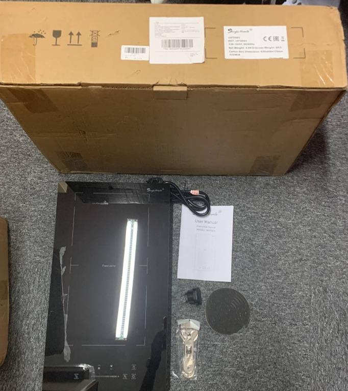 Induction Hob, Plug in Electric Cooktop 2800W 13Amp, Flex Zone for BBQ