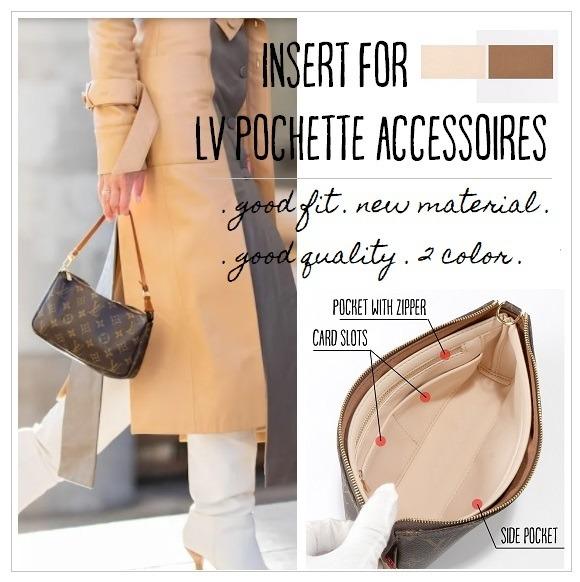 LV Pochette Accessoires Bag Insert