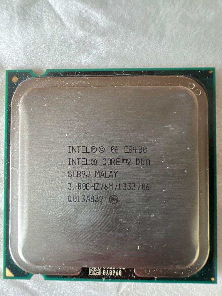 Intel E8400 CPU (Category: Computer Parts) located in Kluang. Submitted by yhern91 (Listing ID 1138192332, Image 1). Description: Intel E8400 CPU only Tested no problem.