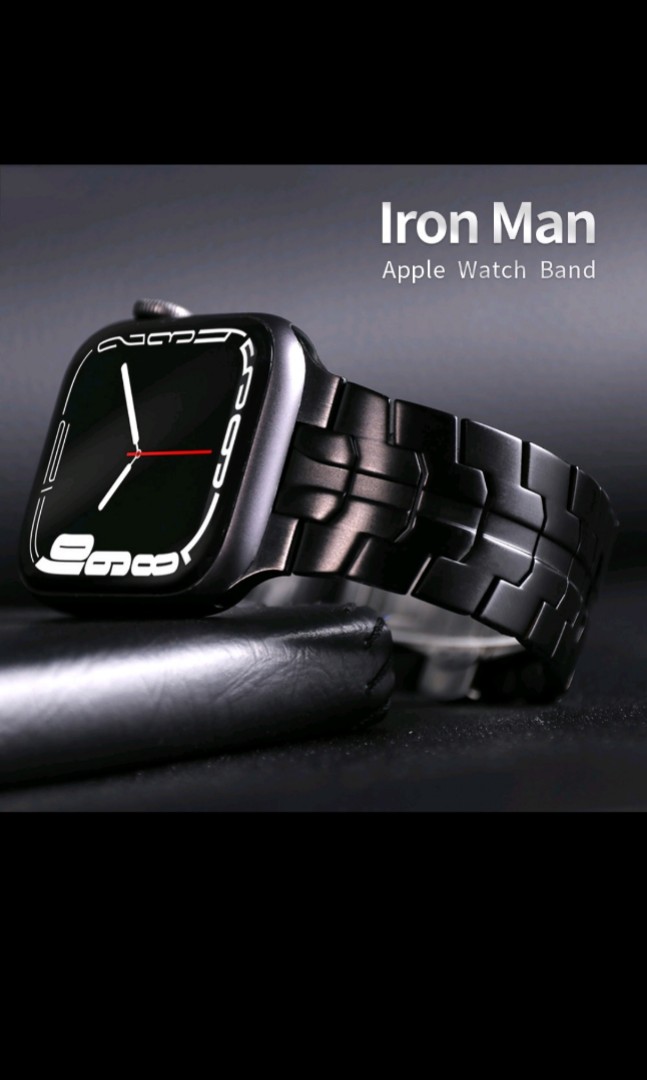 Apple watch sales iron man band