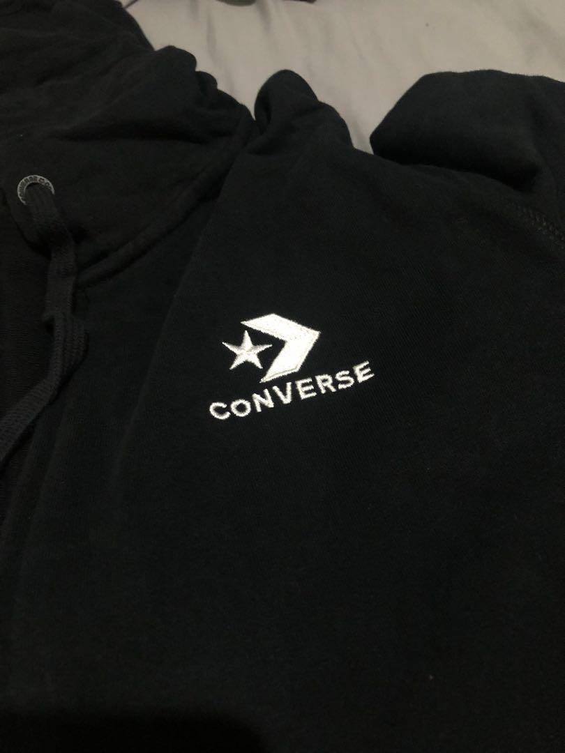 Jaket hoodie outlet converse original