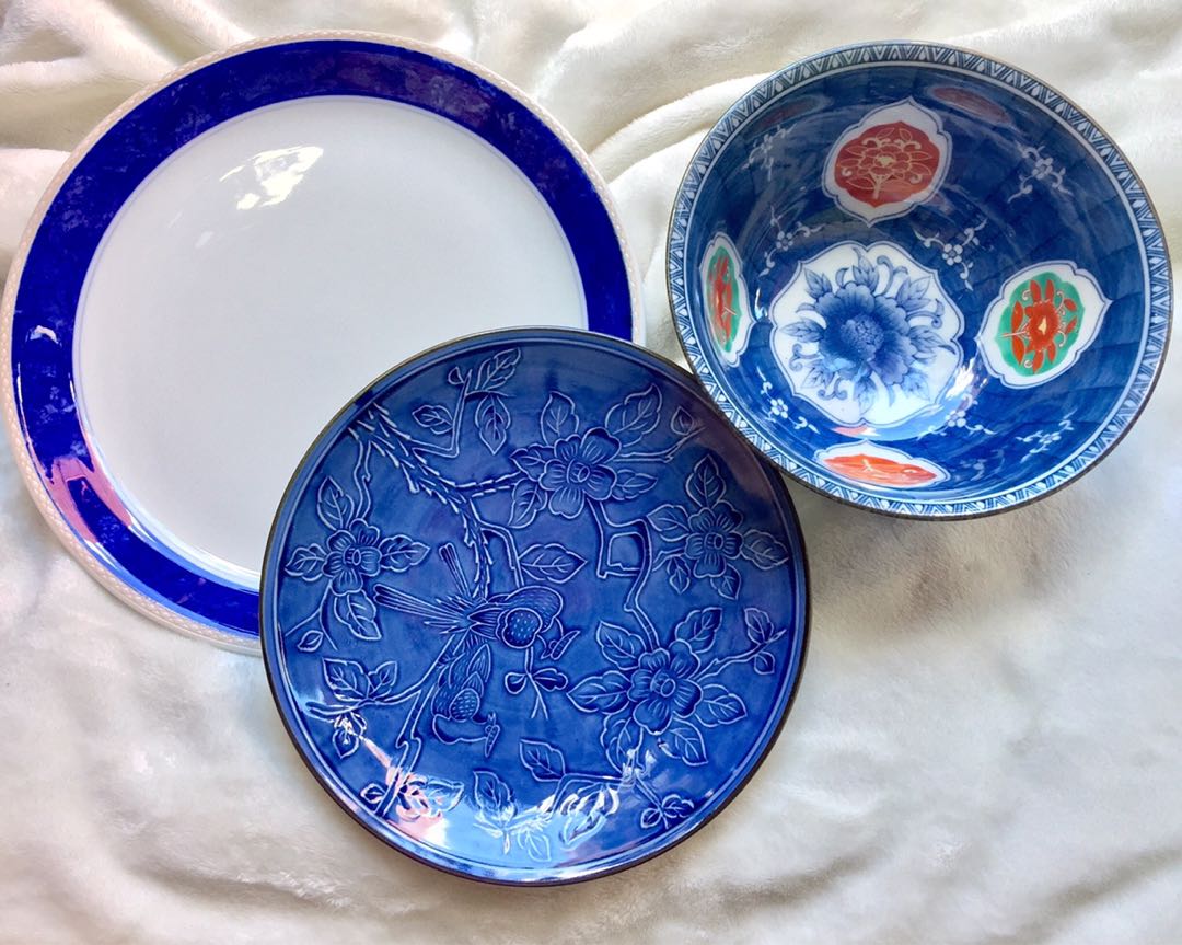 Japan Surplus Arita set 5, Furniture & Home Living, Kitchenware