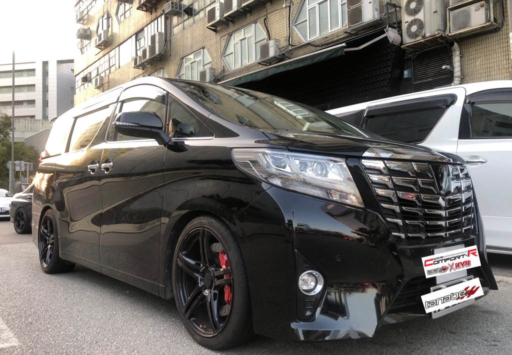 (JDM UPGRADE!) Toyota Alphard Tanabe Sustec Pro CR Coilover, Car ...
