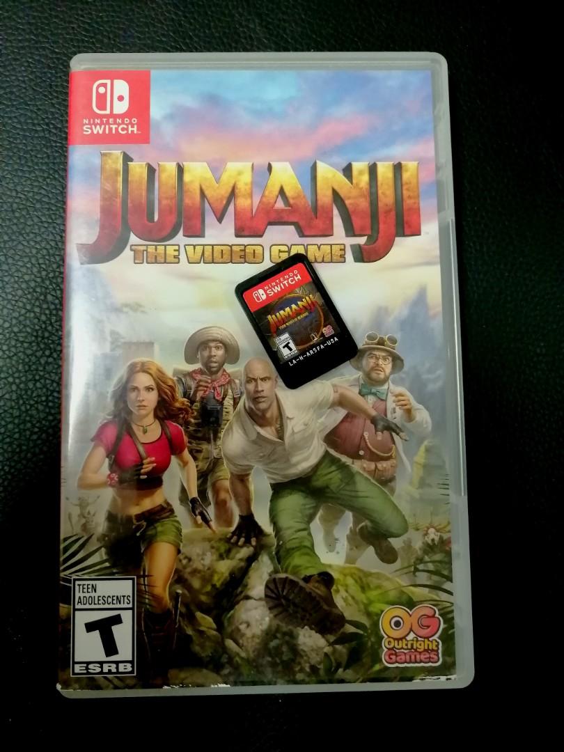 Jumanji 1-4 players game, Video Gaming, Video Games, Nintendo on Carousell