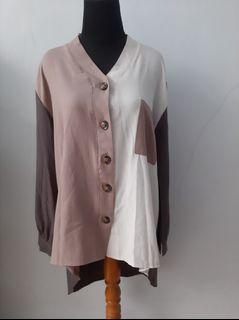 Kemeja tricolor zara