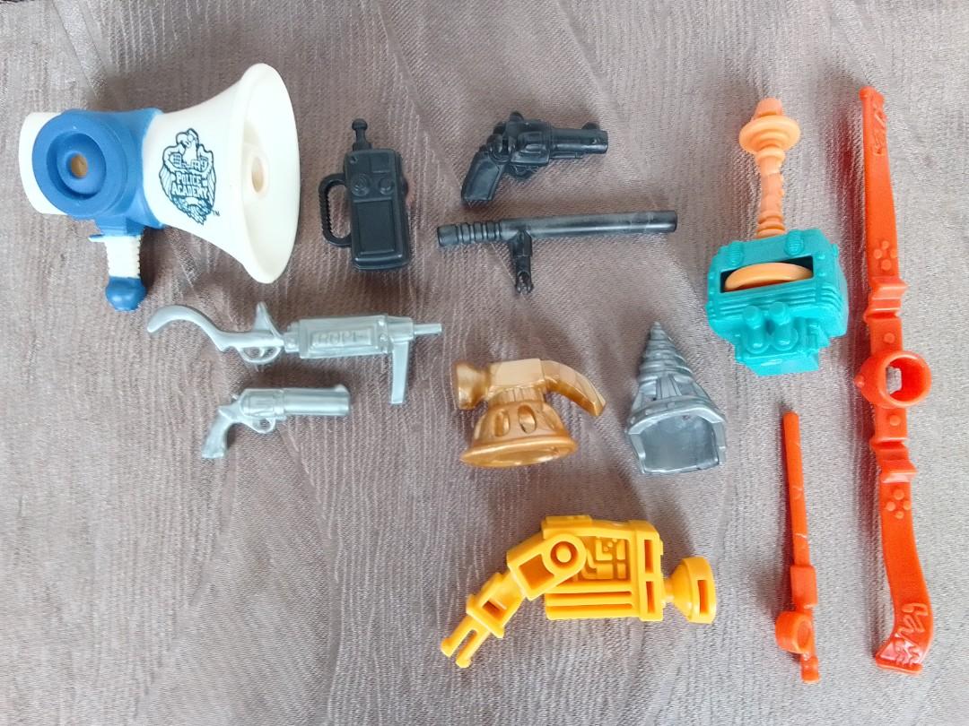 Kenner POLICE ACADEMY accessories lot
