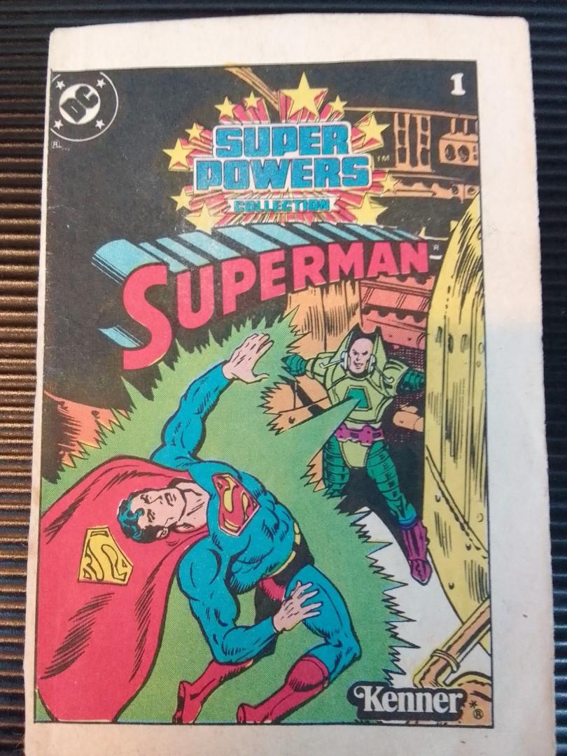 Kenner SUPER POWERS Superman mini-comic, Hobbies & Toys, Memorabilia &  Collectibles, Vintage Collectibles on Carousell