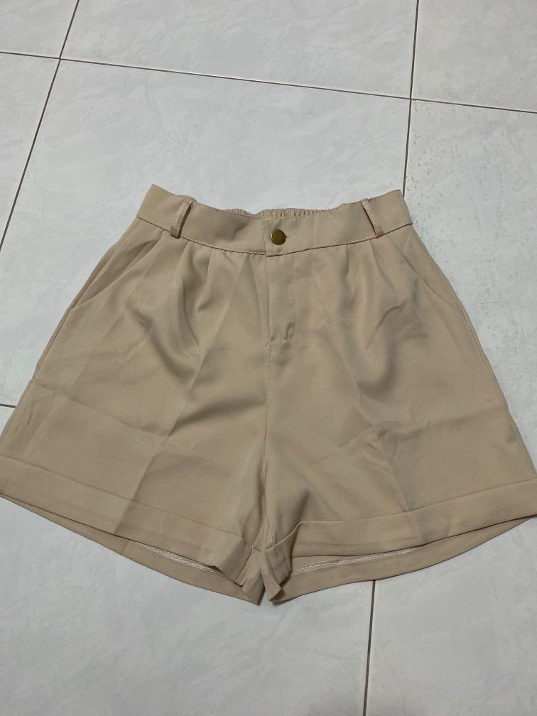 khaki shorts women