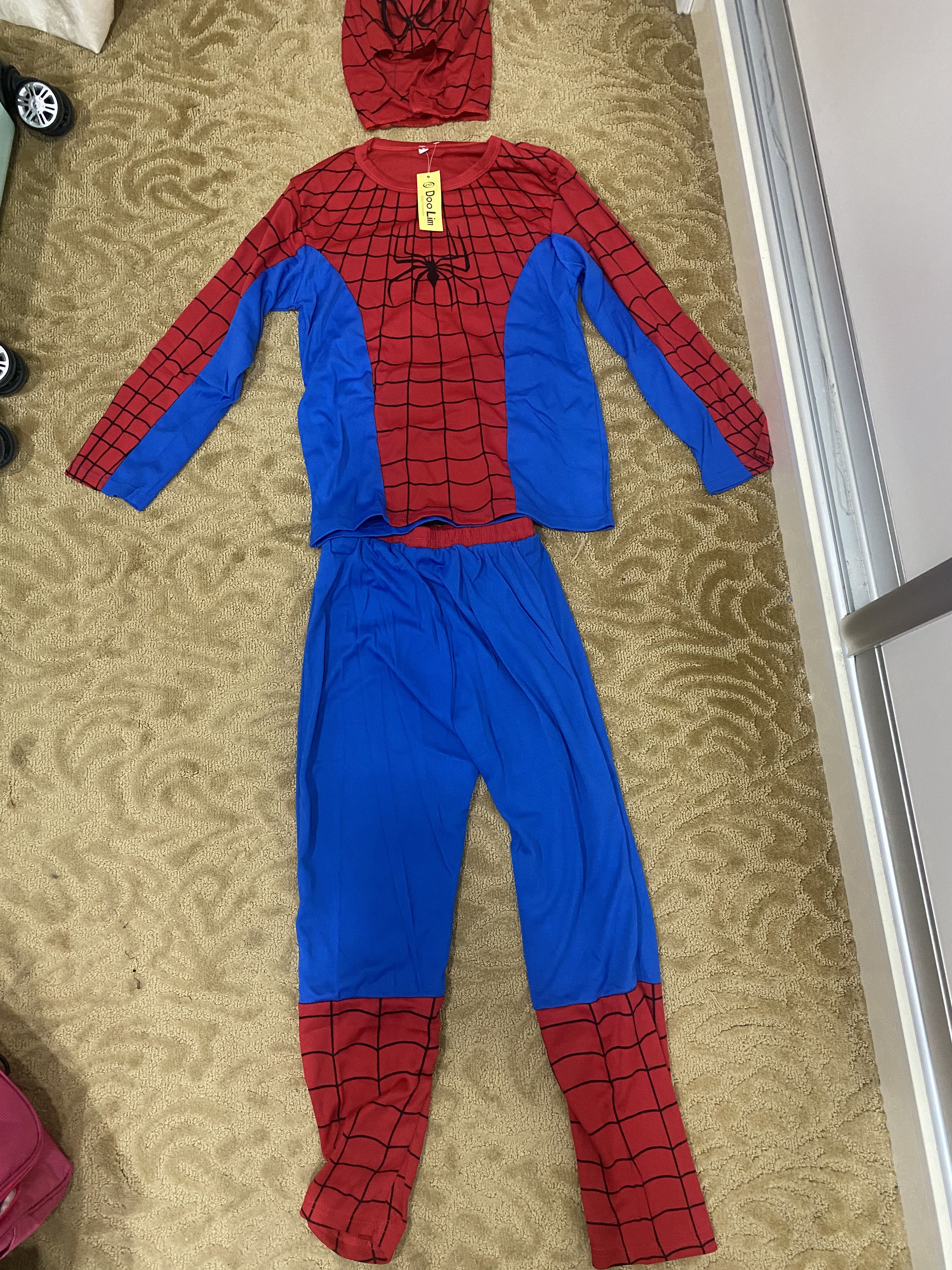 Spiderman costume sales pajamas