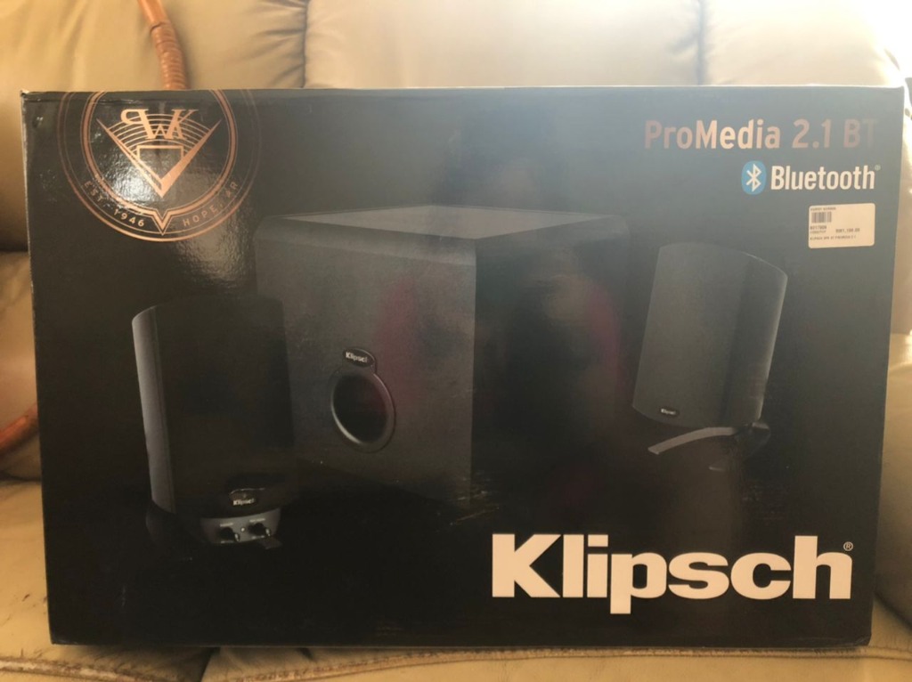 KLIPSCH ProMedia 2.1 Bluetooth Computer Speaker Audio Soundbars