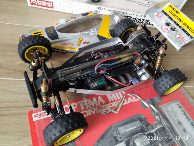 Kyosho Optima Mid custom special, 興趣及遊戲, 玩具& 遊戲類- Carousell