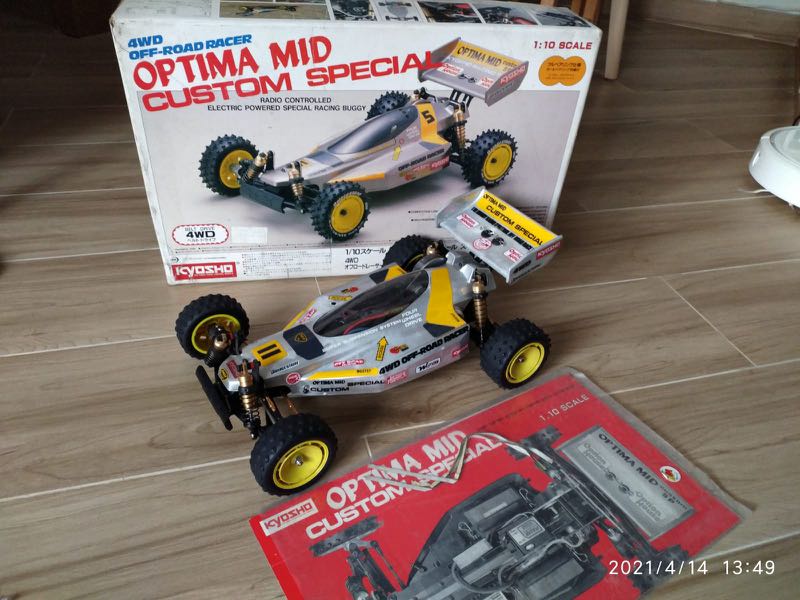 Kyosho Optima Mid custom special, 興趣及遊戲, 玩具& 遊戲類- Carousell