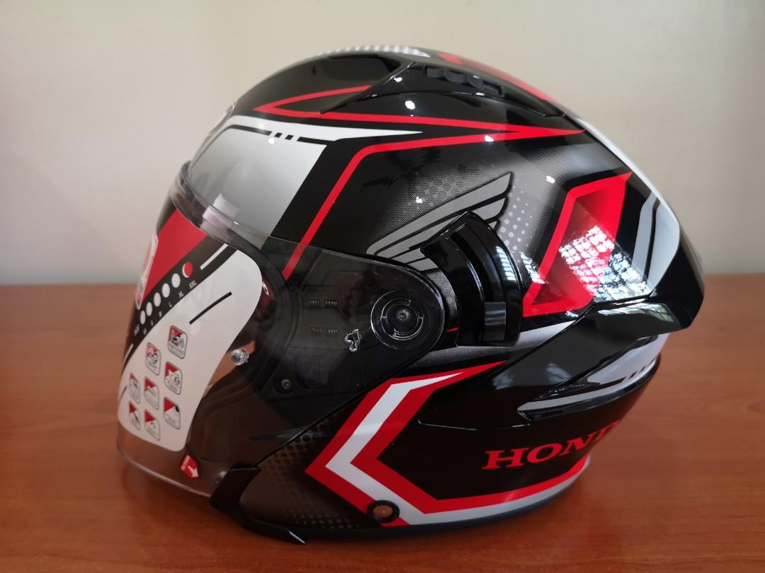 Kyt Nfj Honda Demon Red Auto Accessories On Carousell