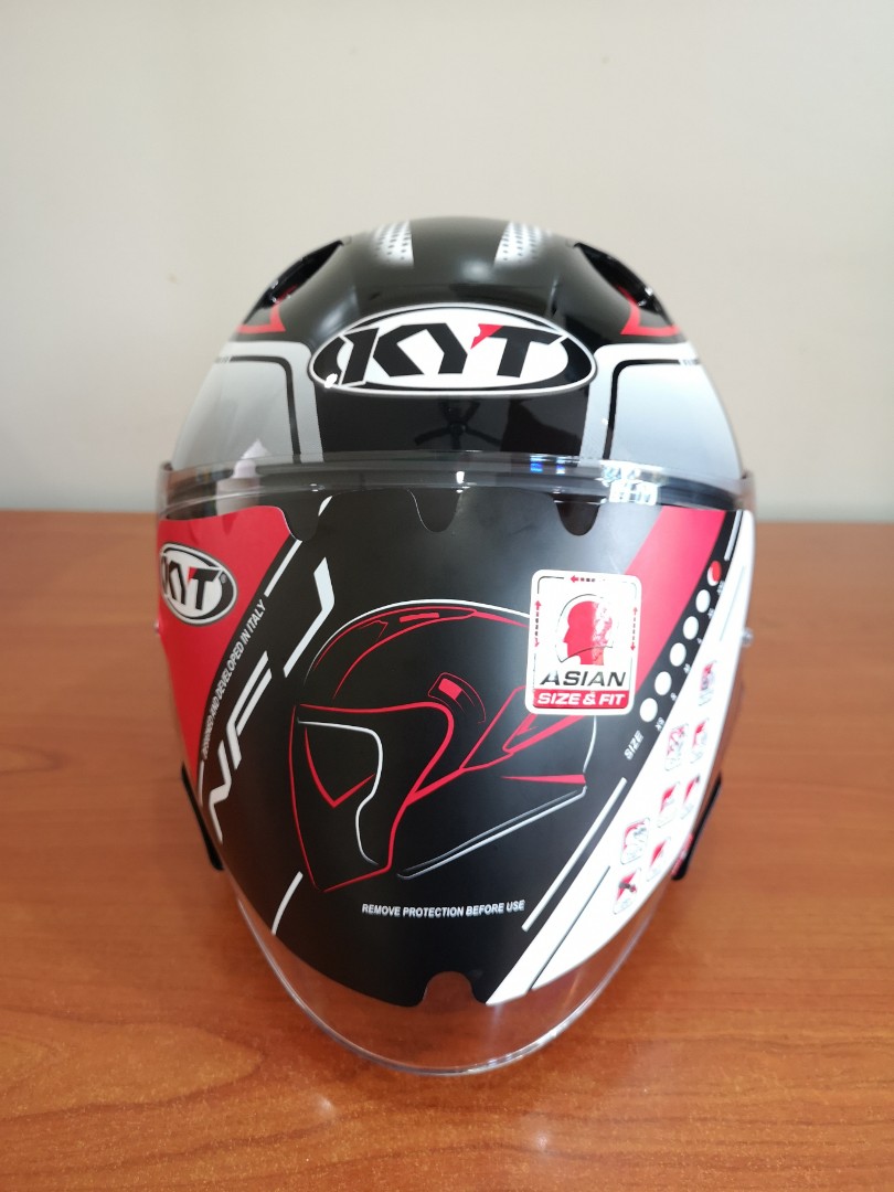 Kyt Nfj Honda Demon Red Auto Accessories On Carousell