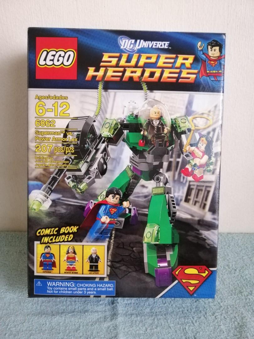 Lego 6862 - Superman vs. Power Armor Lex (Category: Lego & Building Sets) located in Pasig City. Submitted by foreversorting (Listing ID 1138172933, Image 3). Description: Used but in good condition. Includes instruction booklet and box. Box condition: 8.0/10.0 Payment via GCash/BPI. Shipping fee c/o buyer. PM for other inquiries..