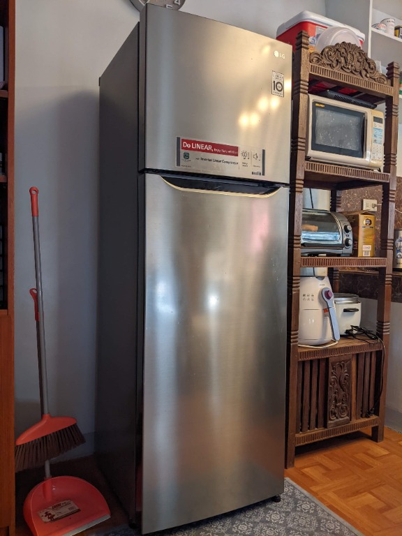 Lg refrigerator 9.6 cu hot sale ft