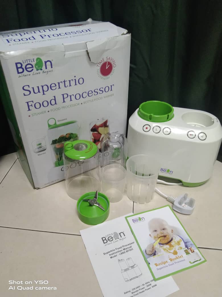 Little Beans Food Processor, Babies & Kids, Nursing & Feeding, Weaning