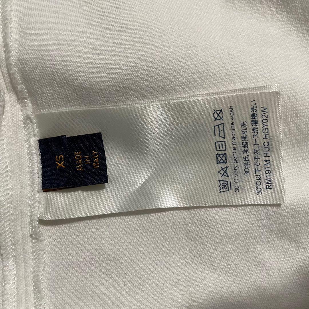 Louis Vuitton Brown Logo Monogram Collar White Polo Shirt - Tagotee