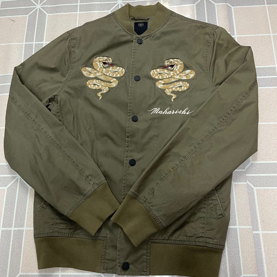 cherry blossom bomber jacket