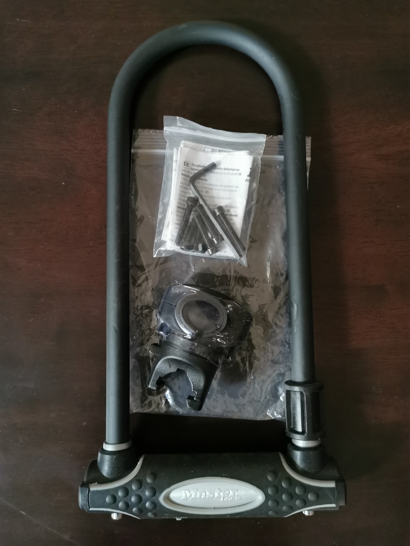 Masterlock Bike ULock Level 10 Security, Sports Equipment, Bicycles