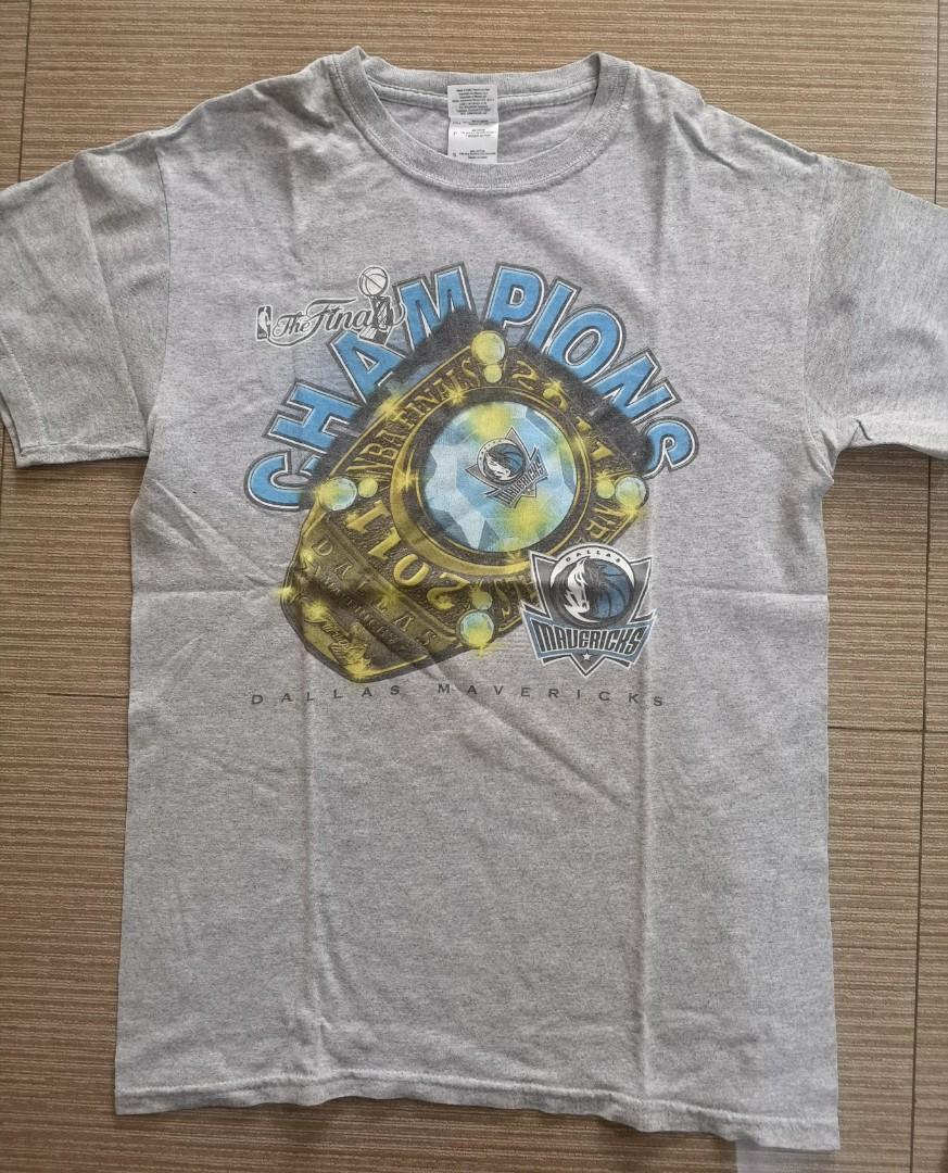 Mavericks 2011 championship ring shirt (Category: Tshirts & Polo Shirts ) located in Pasay City. Submitted by thejunkclosetph (Listing ID 1138284860, Image 1). Description: Preloved Mavericks 2011 championship shirt 17x26.5 Still in good condition Rfs: decluttering - Payment via GCash, BPI or BDO transfer - Delivery/shipping via Grab, Lalamove or GogoExpress (buyer shoulders fee).