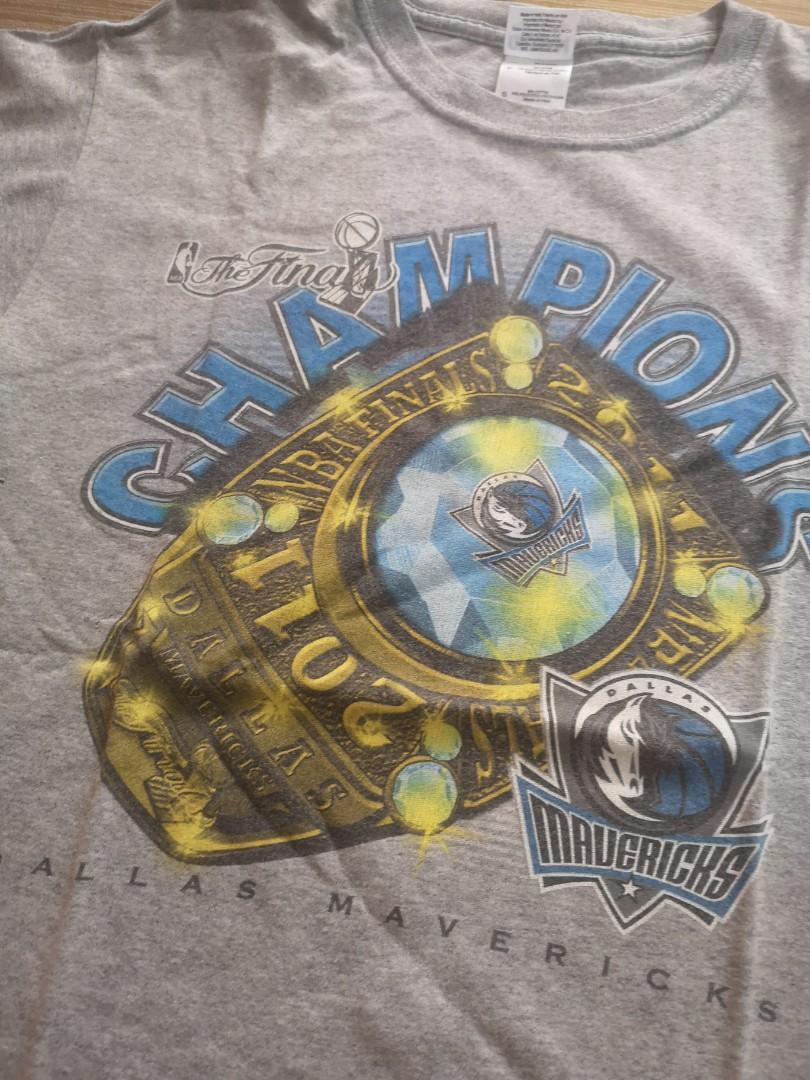 Mavericks 2011 championship ring shirt (Category: Tshirts & Polo Shirts ) located in Pasay City. Submitted by thejunkclosetph (Listing ID 1138284860, Image 2). Description: Preloved Mavericks 2011 championship shirt 17x26.5 Still in good condition Rfs: decluttering - Payment via GCash, BPI or BDO transfer - Delivery/shipping via Grab, Lalamove or GogoExpress (buyer shoulders fee).