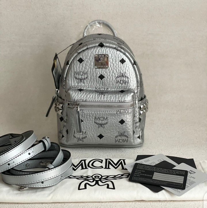 Mcm bebeboo silver top