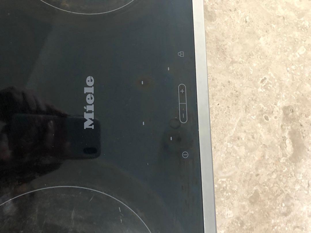 Miele Induction cooktop Or electric stove top glass, Furniture & Home