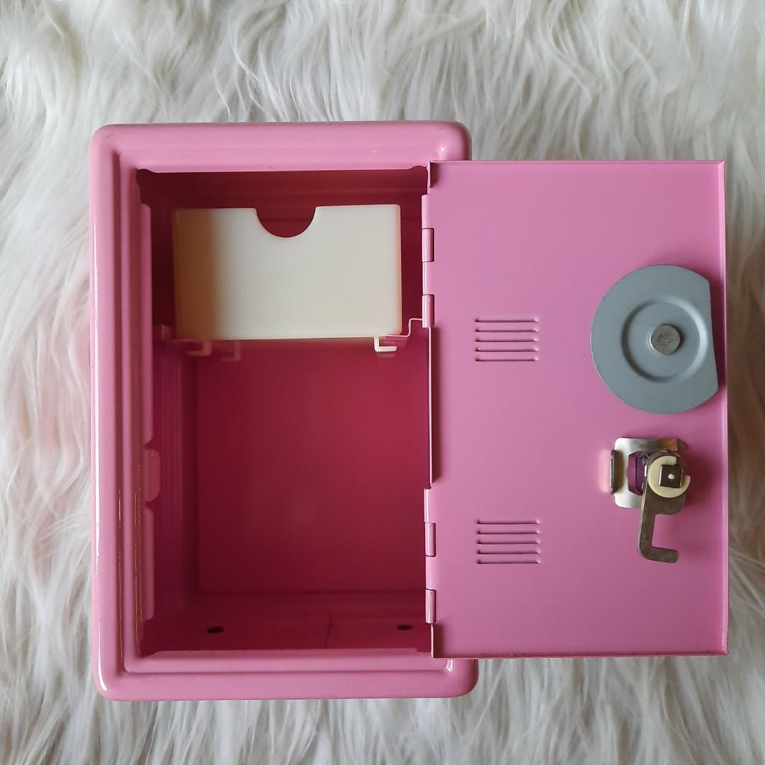 Mini Safety Deposit Box w/Key, Furniture & Home Living, Security