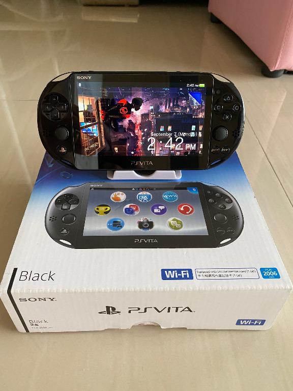 Modded Playstation PS Vita 3.65 Henkaku + Charger 1000 128GB Loaded With Games.